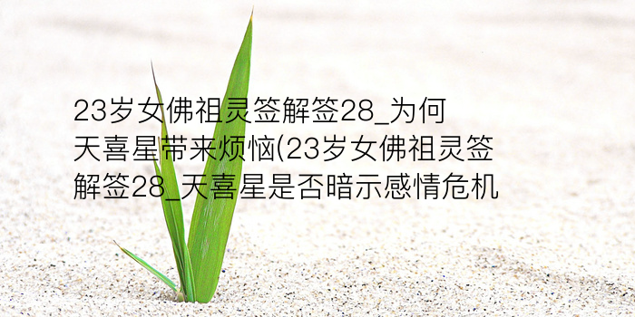 佛祖灵签3游戏截图