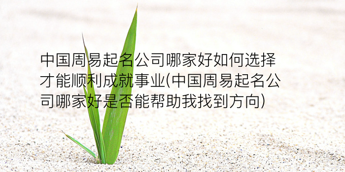 农资公司起名游戏截图