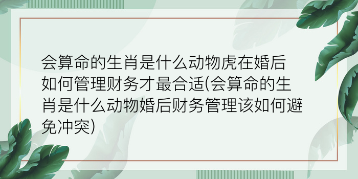 二零二算运网