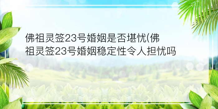 抽签观音100游戏截图