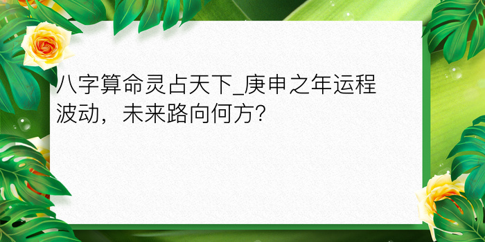 八字运程属狗游戏截图