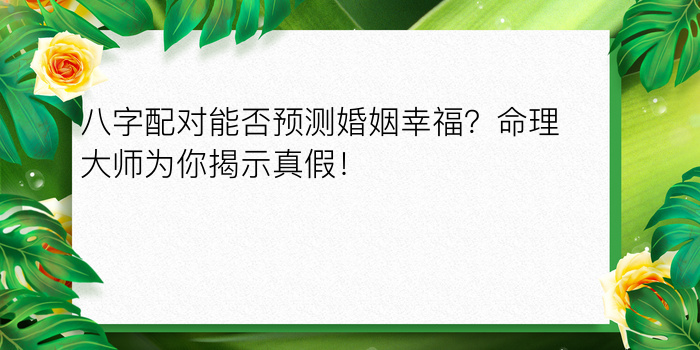 批八字算命最准免费游戏截图