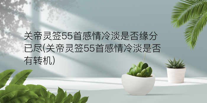 月老灵签姻缘签解签游戏截图