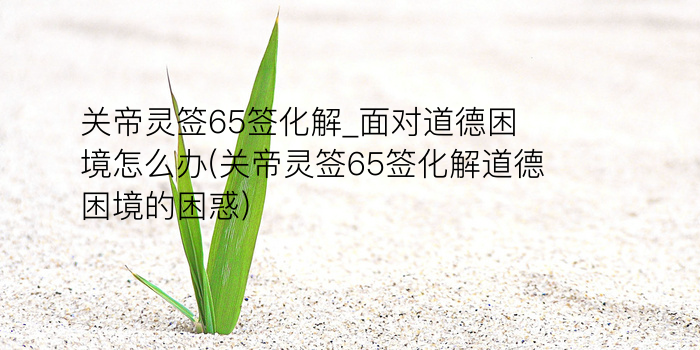 月老灵签49游戏截图