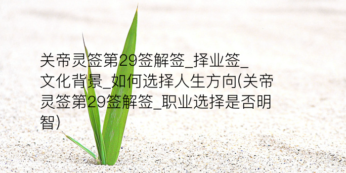 妈祖灵签24签游戏截图