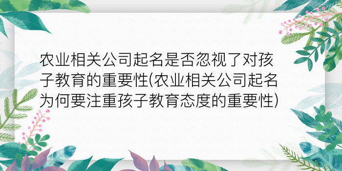 周易八字取名游戏截图