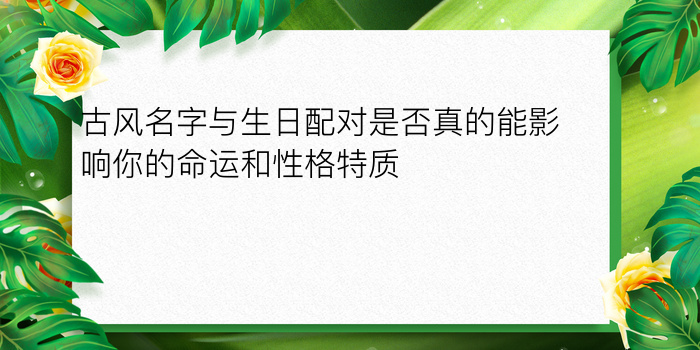 姓名配对占卜问题游戏截图