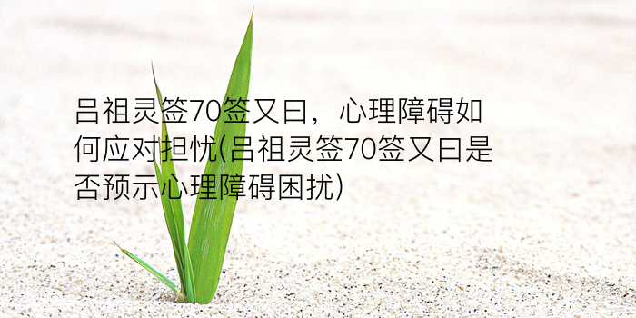 我要抽签观音游戏截图