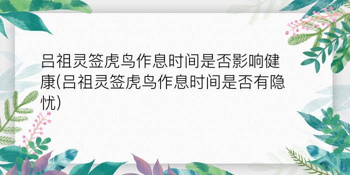 黄大仙灵签13游戏截图