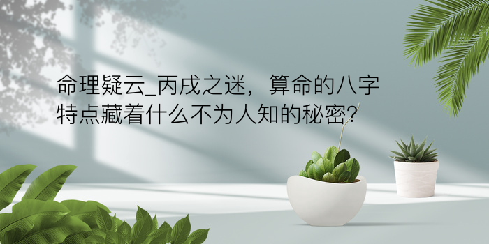 八字算命程序游戏截图