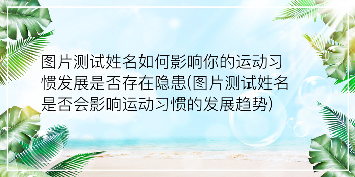 姓名测试分游戏截图