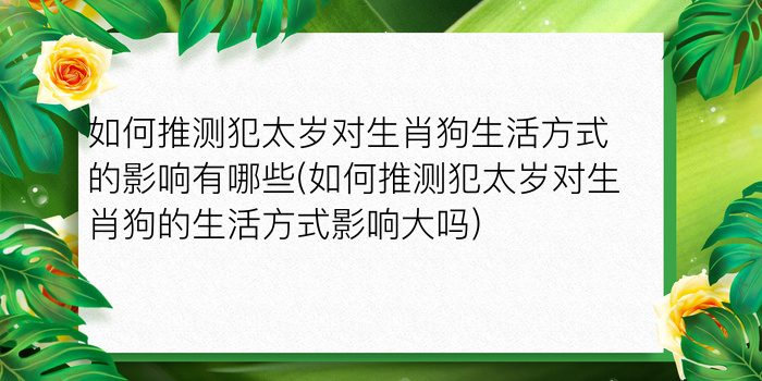 本命年需要注意什么事项游戏截图