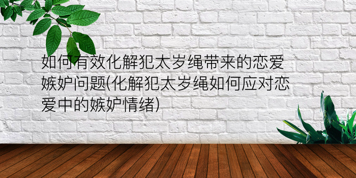 今年犯太岁怎么破解游戏截图