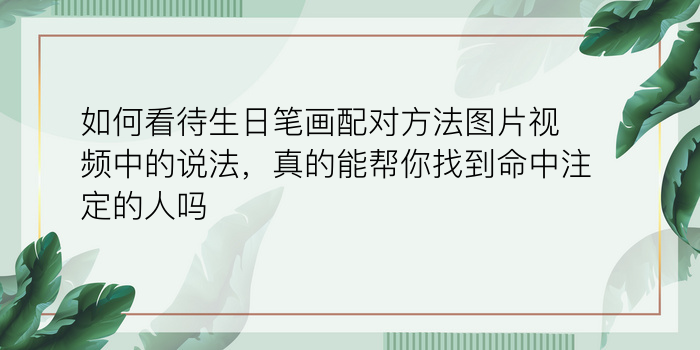 男猴最佳婚配属相游戏截图