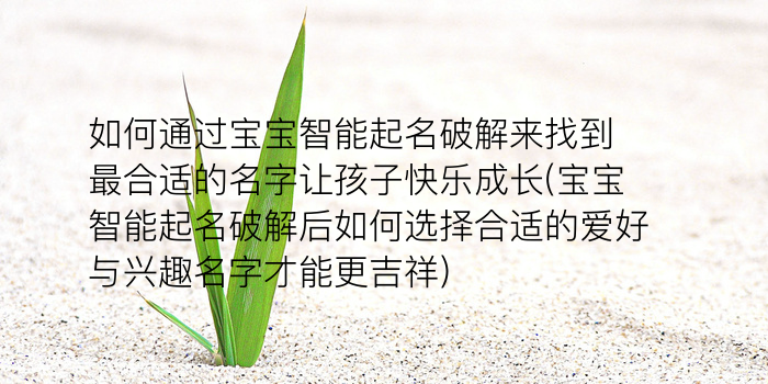 周易免费取名测名字游戏截图