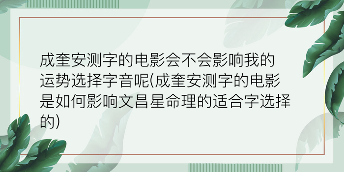 诸葛测字313解签游戏截图