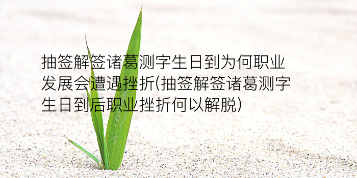 免费算命游戏截图