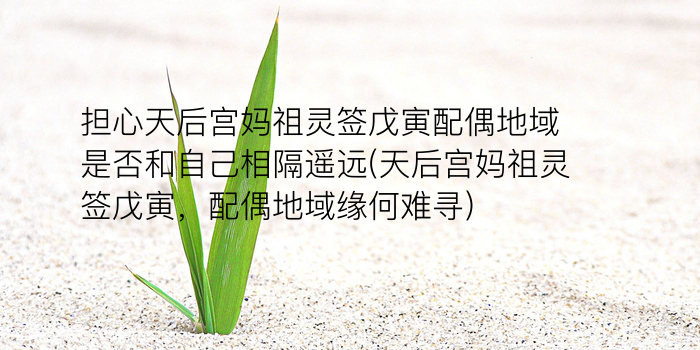 青羊宫吕祖灵签全解游戏截图