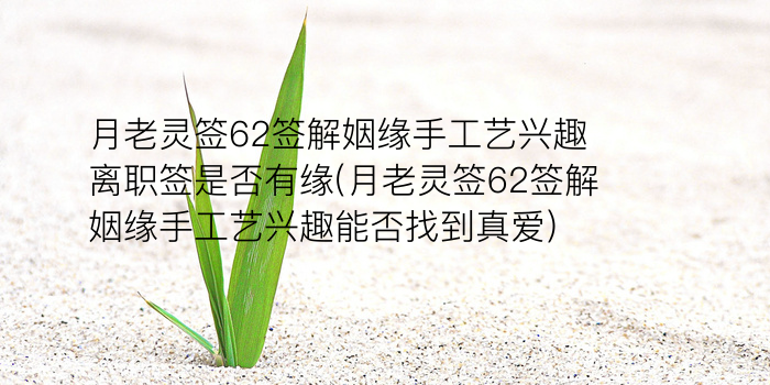 吕祖灵签周公游戏截图