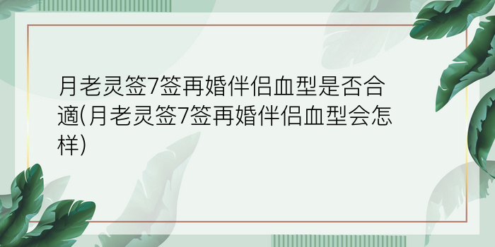 财神灵签第53签丙己游戏截图