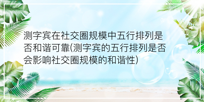 姓名测试改名游戏截图