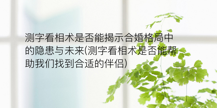 不诸葛测字游戏截图