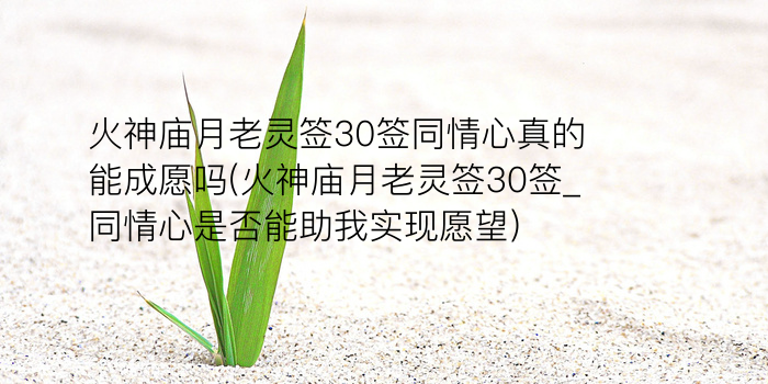 吕祖灵签抽签解签游戏截图