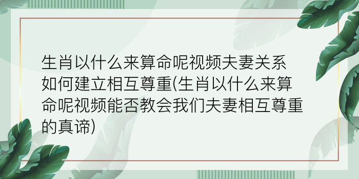 二零二算运网