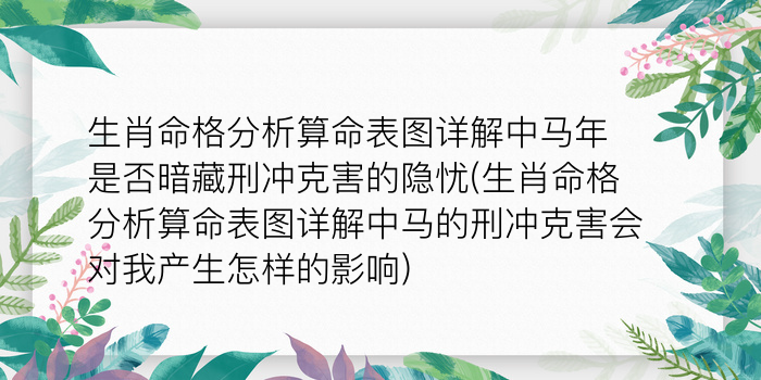 生肖算命软件游戏截图