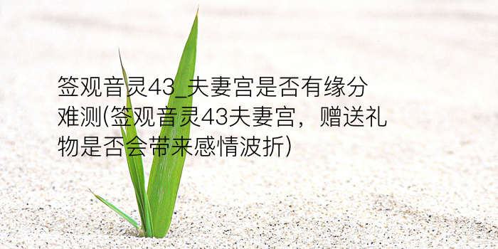 关帝灵签29游戏截图