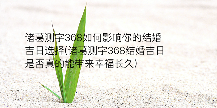 诸葛孔明测字游戏截图