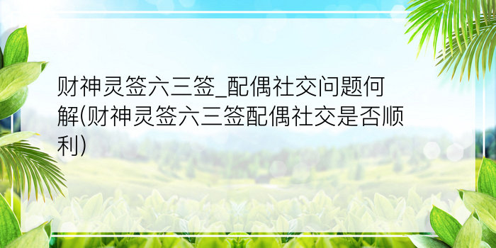 黄大仙53号签游戏截图