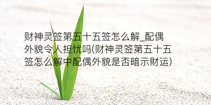 玉帝灵签十五签游戏截图