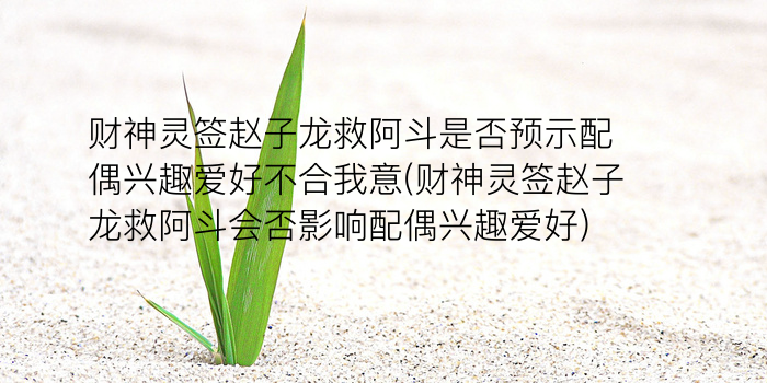 抽签观音签游戏截图