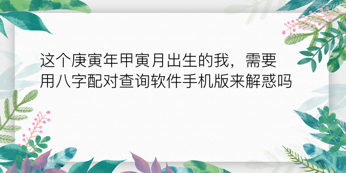 八字起名算命游戏截图