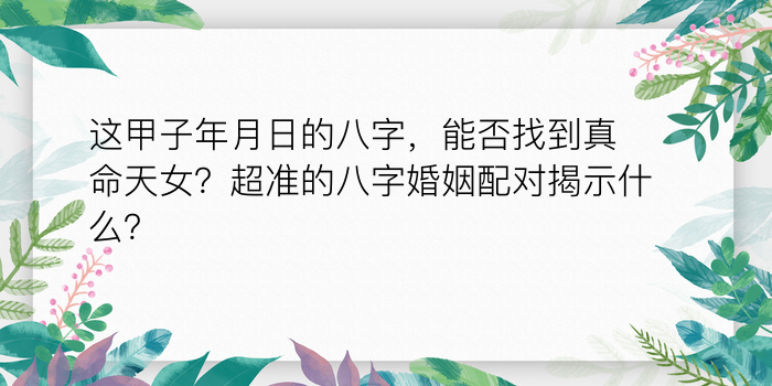 算命八字祥批游戏截图