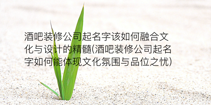 名字取名周易游戏截图