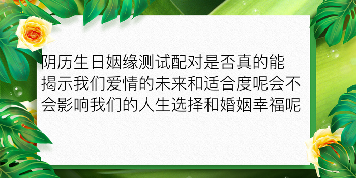 姓名恋爱配对测试游戏截图