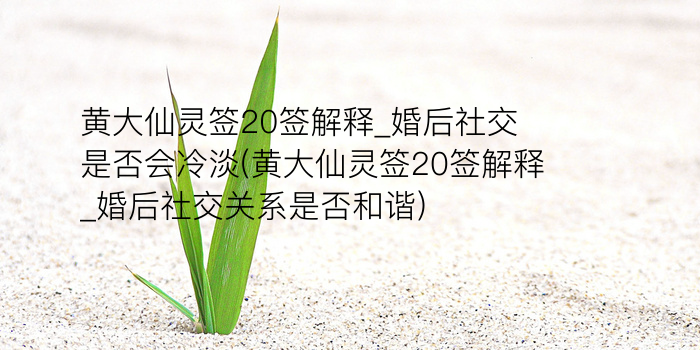 黄大仙灵签第25签游戏截图